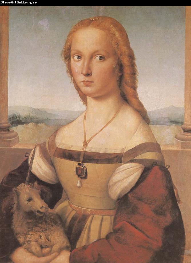 RAFFAELLO Sanzio Portrait of younger woman